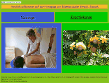 Tablet Screenshot of gesund-kreativ.ch